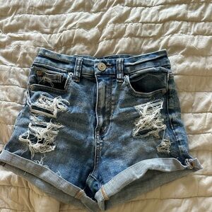 Jean shorts